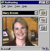 Audio/video NetMeeting
